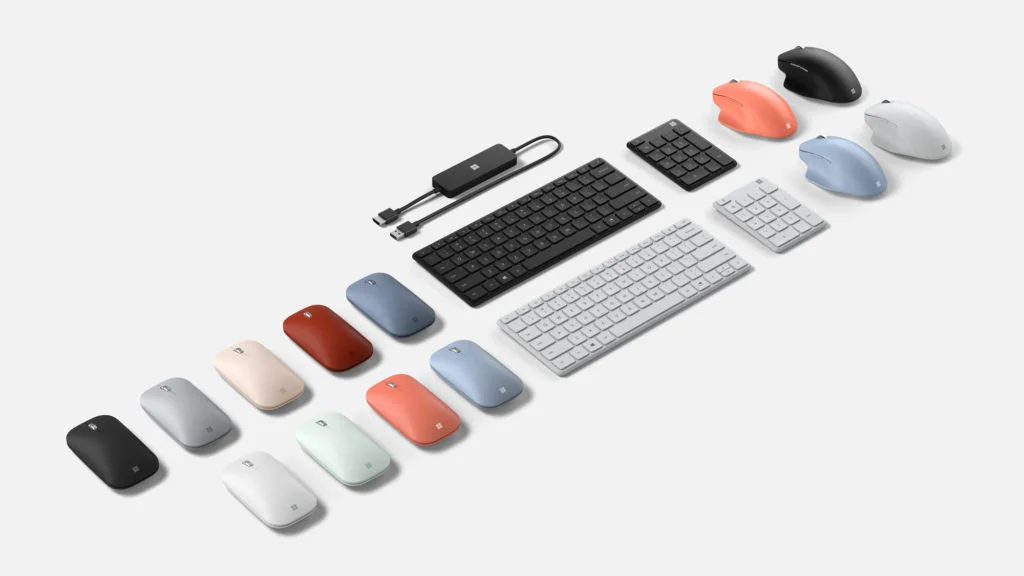 Mouse and keyboard input
